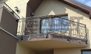 Balcon fier forjat