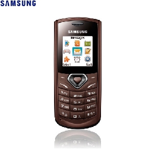 Telefon mobil Samsung E1170 Brown