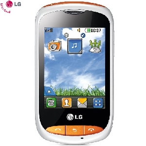 Telefon mobil LG T310 White-Orange