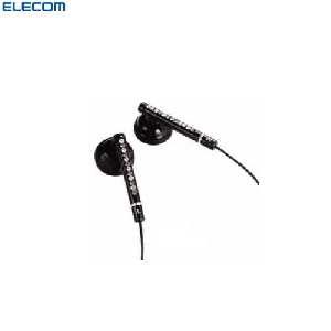 Casti MP3 Elecom Wand Black Diamond Clear