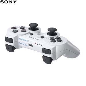 Controller wireless Sony DualShock 3 pentru PlayStation 3 White