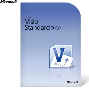 Microsoft Visio Standard 2010 32bit/x64 English Int DVD Retail