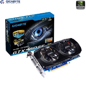 Placa video nVidia GTX460 Gigabyte N460SE-1GI  PCI-E 2  1 GB  256bit