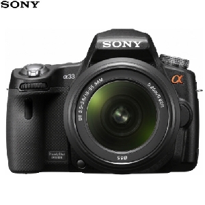 Camera foto DSLR Sony A33 14.2 MP Black