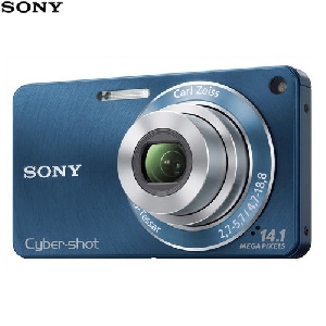 Camera foto Sony Cyber-Shot W350 14.1 MP Blue