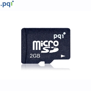 Card microSD PQI cu adaptor  2 GB