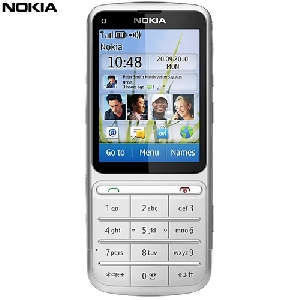 Telefon mobil Nokia C3-01 Touch and Type Silver