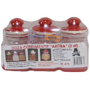 Doze pentru condimente 200 ml Aroma 3 buc