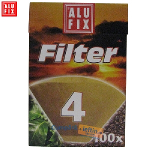 Filtre de cafea nr. 4 Alufix 100 buc