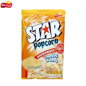 Popcorn pentru microunde cu cascaval Star 125 gr