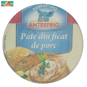 Pate din ficat de porc Antrefrig 100 gr