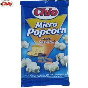 Popcorn pentru microunde cu cascaval Chio 125 gr