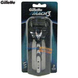 Aparat de ras Gillette Mach 3 + 2 rezerve