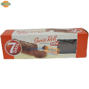 Rulada cu crema de cacao Chipita 7 Days Swiss Roll 270 gr