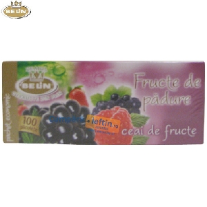 Ceai de fructe de padure Belin 100 pliculete x 2 gr