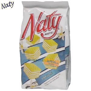 Napolitane cu vanilie Naty 100 gr