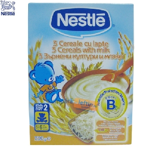 Nestle nou nascuti 3 cereale cu lapte 250 gr