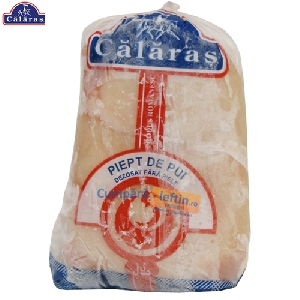 Piept de pui dezosat fara piele congelat punga Calaras aproximativ 1.5 kilograme