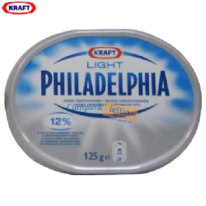 Crema de branza light Kraft Philadelphia 125 gr