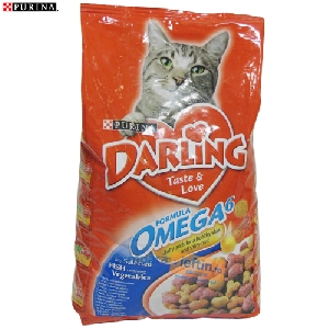 Hrana uscata pentru pisici Purina Darling peste si legume 10 kg