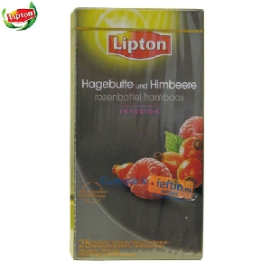 Ceai de zmeura si macese Lipton 25 pliculete x 2.5 gr