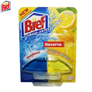 Rezerva odorizant WC Bref Duo Lemon 60 ml