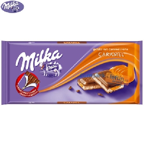 Ciocolata cu lapte Milka Caramel 100 gr