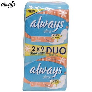 Absorbante Always Normal Plus Fresh Duo 18 buc