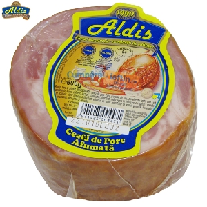 Ceafa de porc afumata Aldis 600 gr