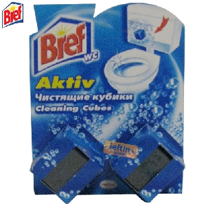 Odorizant WC pentru bazin Bref Aktiv 2 buc x 50 gr