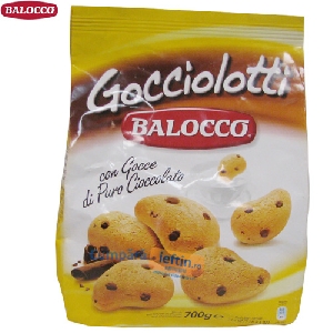 Biscuiti cu bucati de ciocolata Balocco Gocciolotti 700 gr