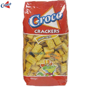 Croco Crackers cu susan si mac 400 gr