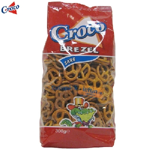 Croco Brezeli cu sare 300 gr