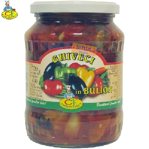 Ghiveci de legume in bulion ConservFruct 680 gr