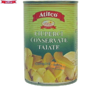 Ciuperci taiate Atifco 400 gr