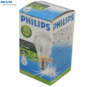 Bec clar Philips EcoClassic E27 42 W