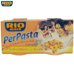 Ton in salata Arrabbiata Rio Mare 2 buc x 160 gr