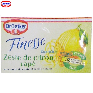 Coaja de lamaie Dr. Oetker Finesse 6 gr