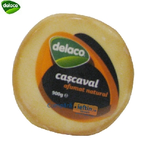 Cascaval afumat natural Delaco 900 gr