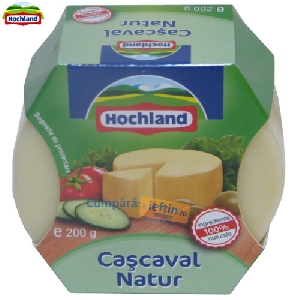 Cascaval natur Hochland 200 gr