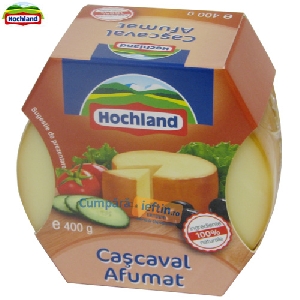 Cascaval afumat Hochland 400 gr