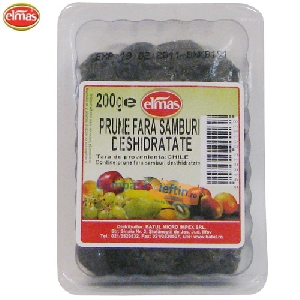 Prune fara samburi deshidratate Elmas 200 gr