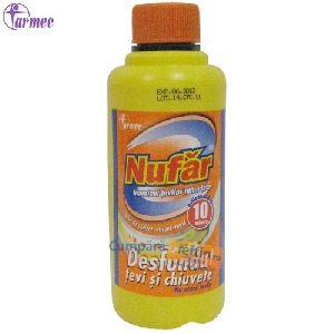 Solutie de desfundat tevi Nufar 375 ml