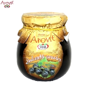 Dulceata de coacaze Arovit 440 gr