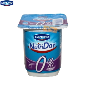 Iaurt 0% grasime Danone Nutriday 140 gr