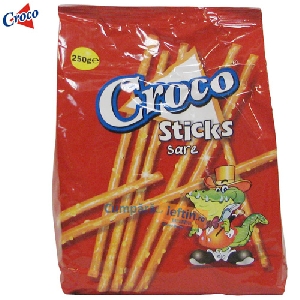 Croco Sticks cu sare 250 gr