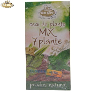 Ceai mix de 7 plante Belin 20 pliculete x 1.8 gr