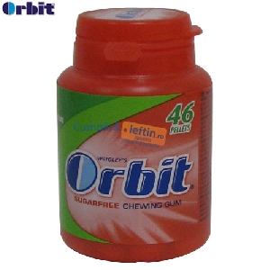 Guma de mestecat Wrigley`s Orbit pepene borcan 60 pastile