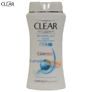 Sampon Clear 2in1 Ice Cool 400 ml