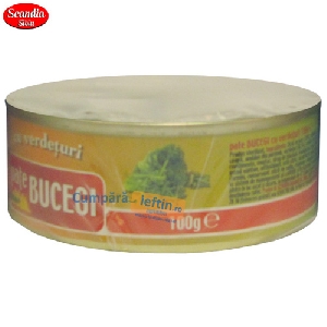 Pate de porc cu verdeata Bucegi Scandia 100 gr